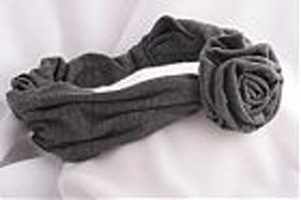 Fabric Headband with Rosette BAR-HDF0045